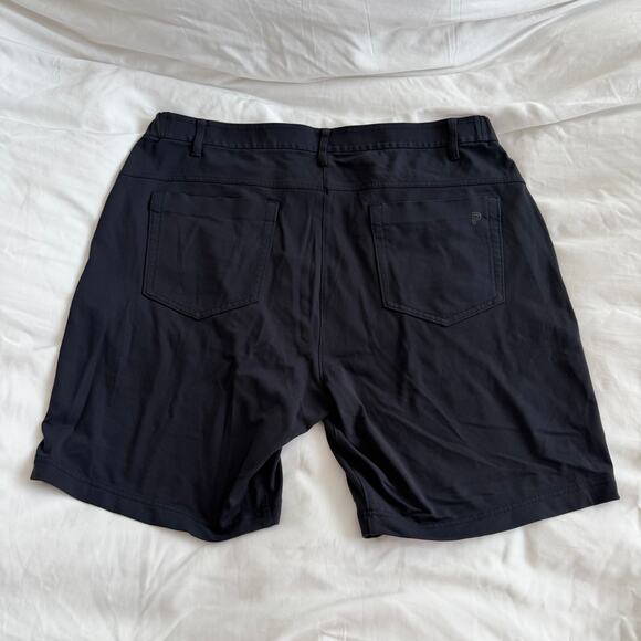 Public Rec Athletic Chino Shorts Black Golf Men’s Size 38 - Picture 3 of 4